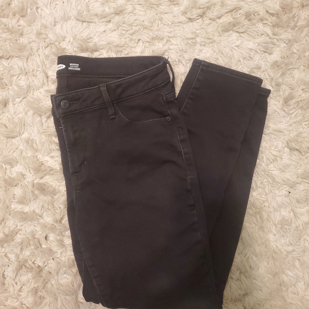 Old Navy Size 10 Super Skinny Built-in Warm Jeans
